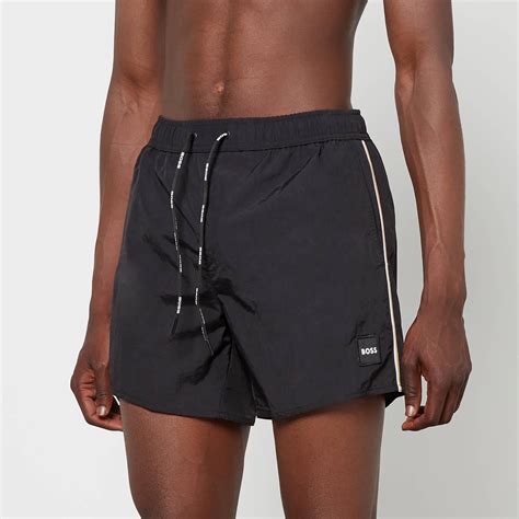hugo boss swim shorts lobster sale discount
